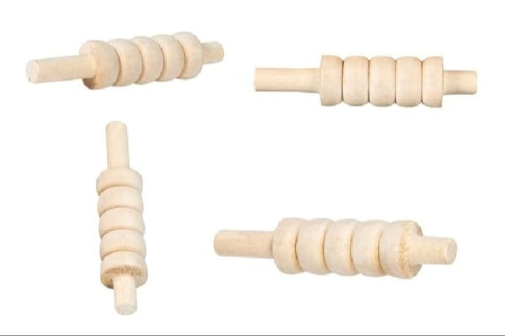 Pack Of 6 Wooden Cricket Wickets And Bails