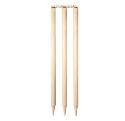 Pack Of 6 Wooden Cricket Wickets And Bails