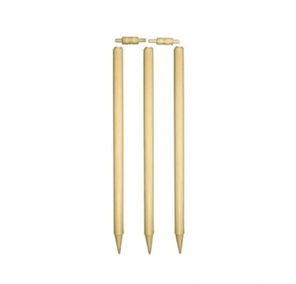 Pack Of 6 Wooden Cricket Wickets And Bails